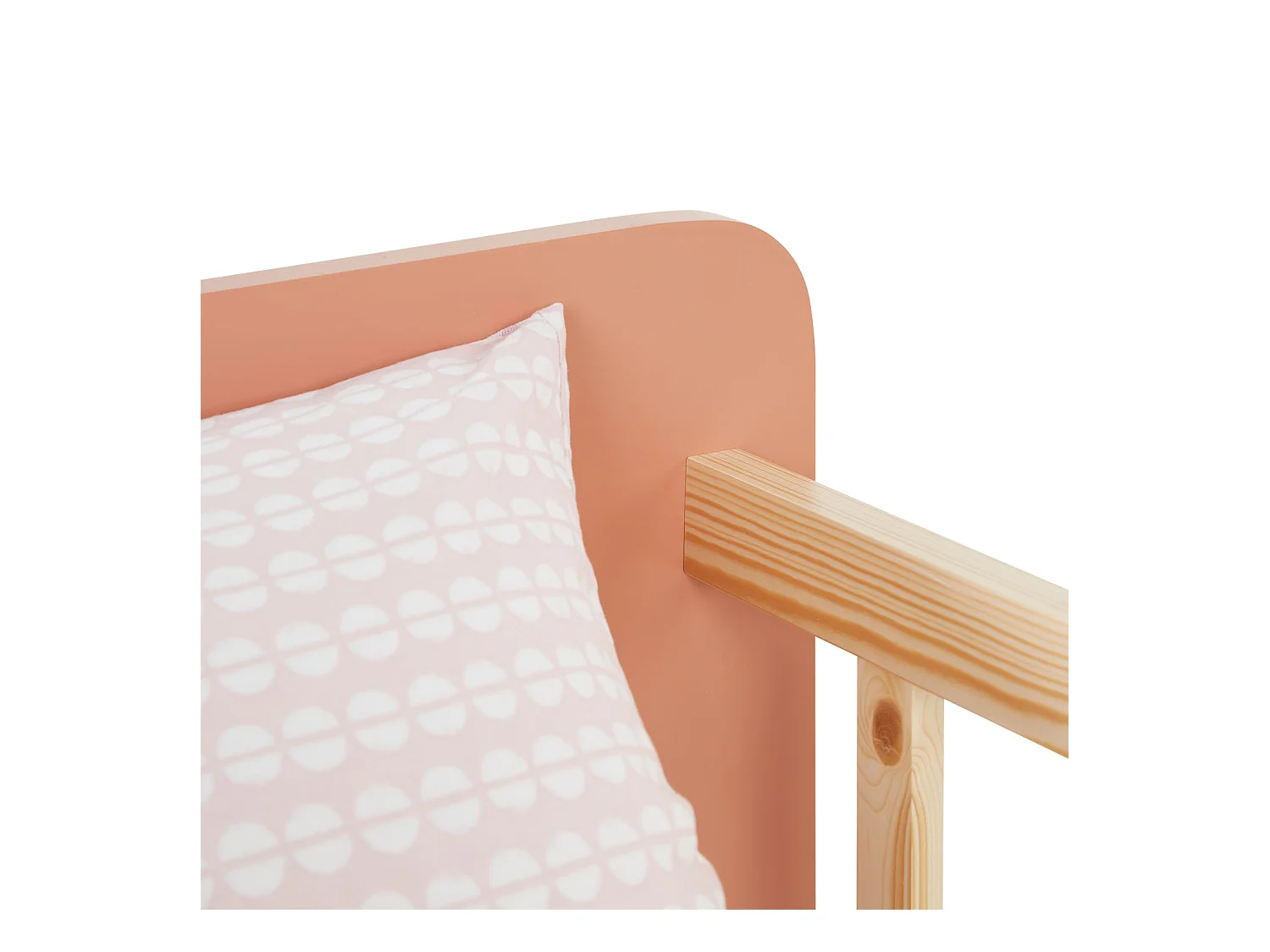 Einzelbett 90x200 cm rot