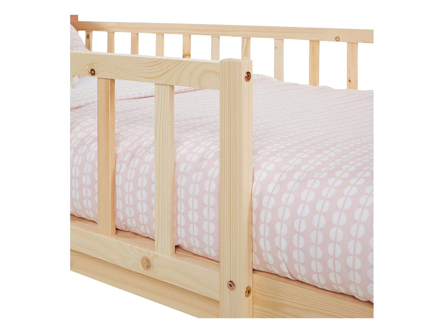 Einzelbett 90x200 cm rot