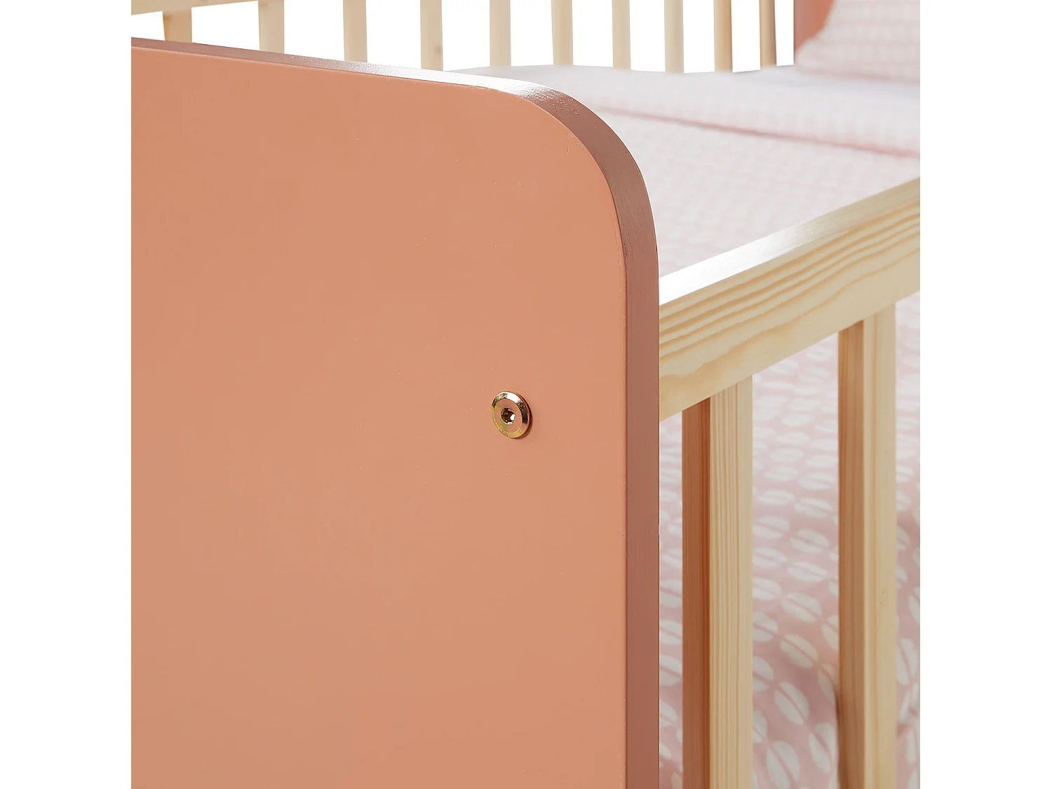 Cama individual 90x200 cm roja