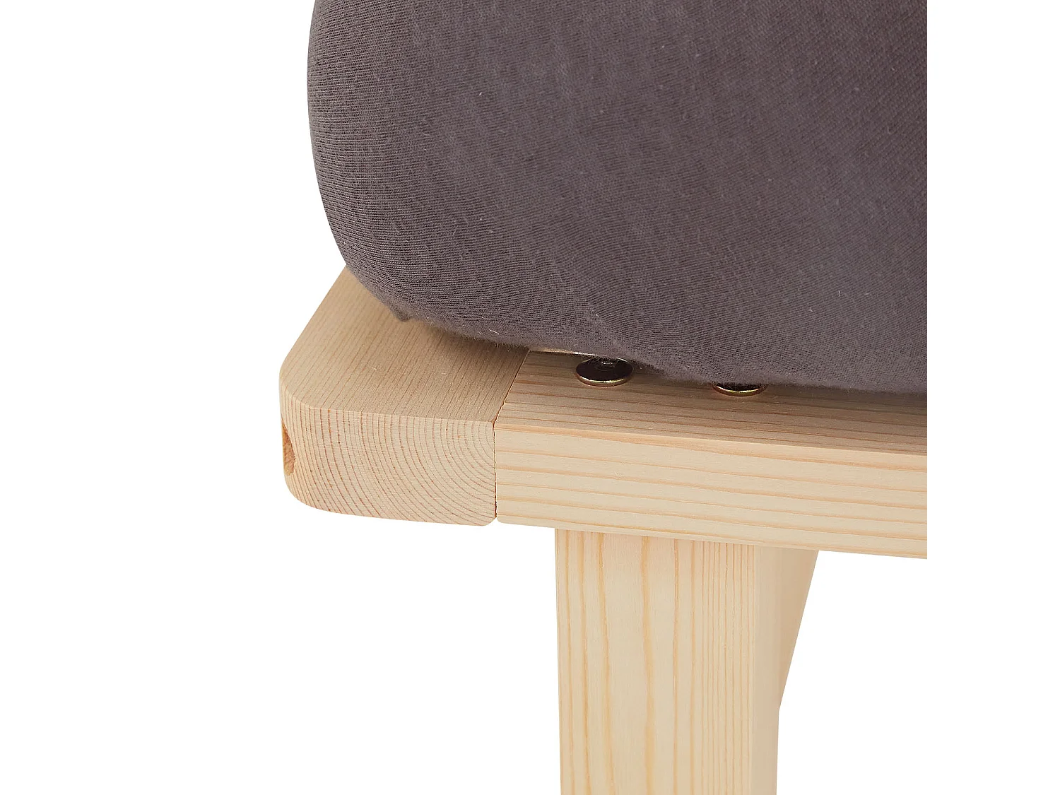 Letto a pallet 100x200 cm naturale