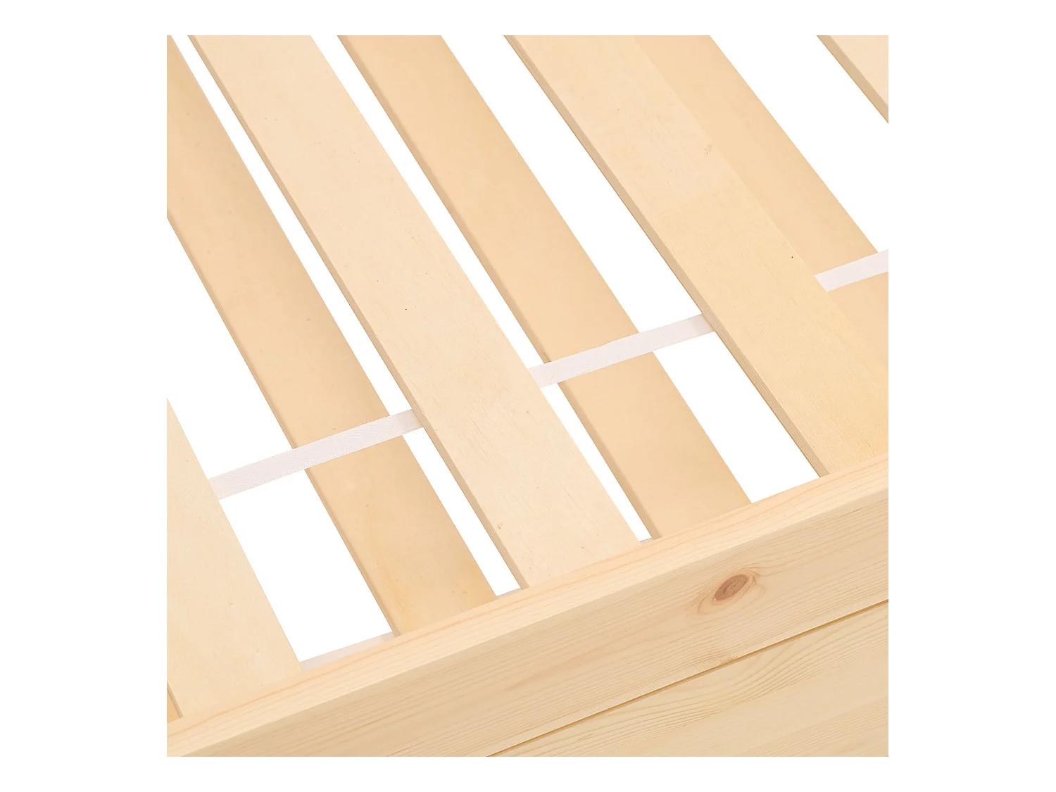 Houten Bed 90x200 cm Natuurlijk