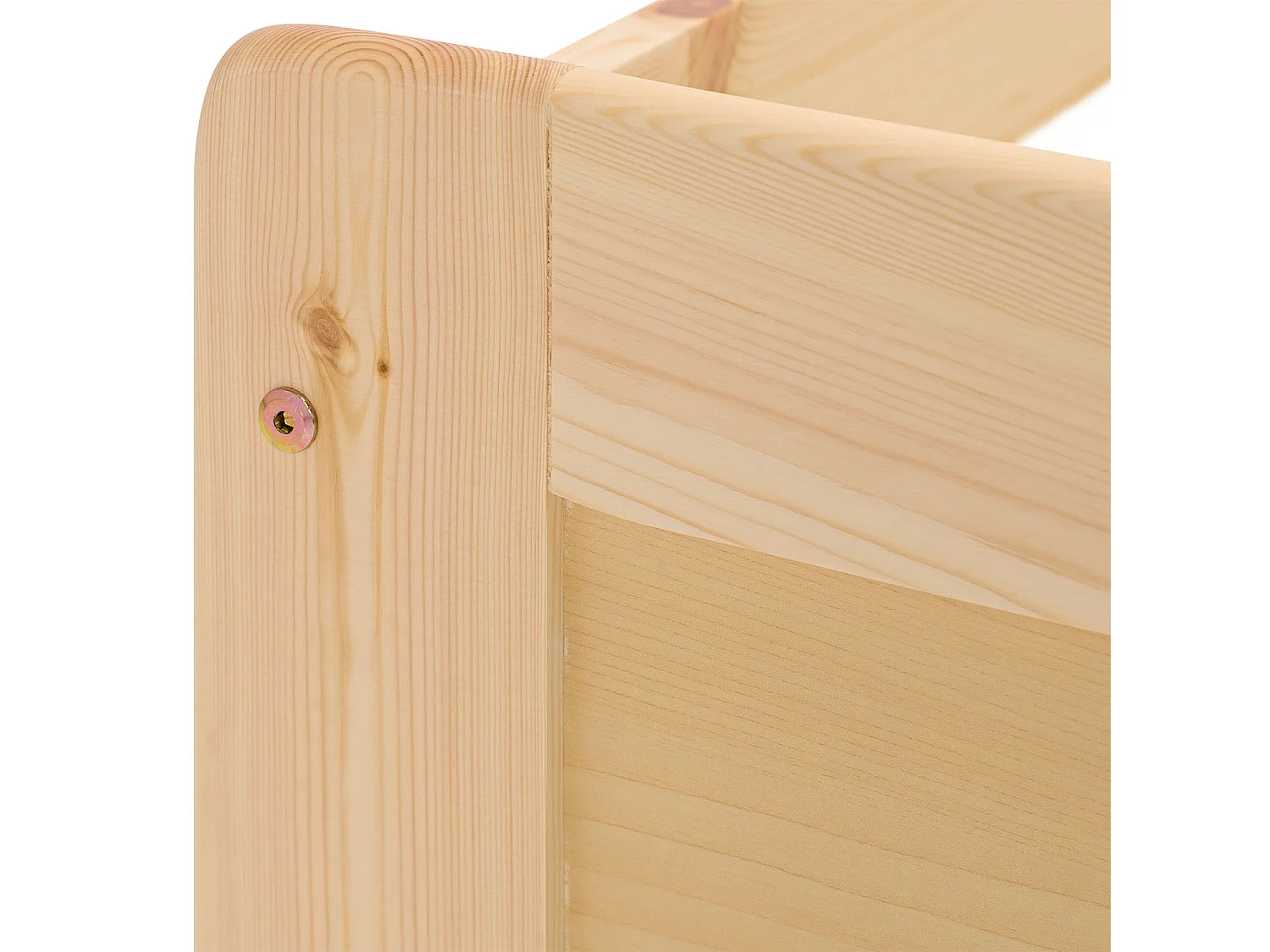 Holzbett 90x200 cm Natur