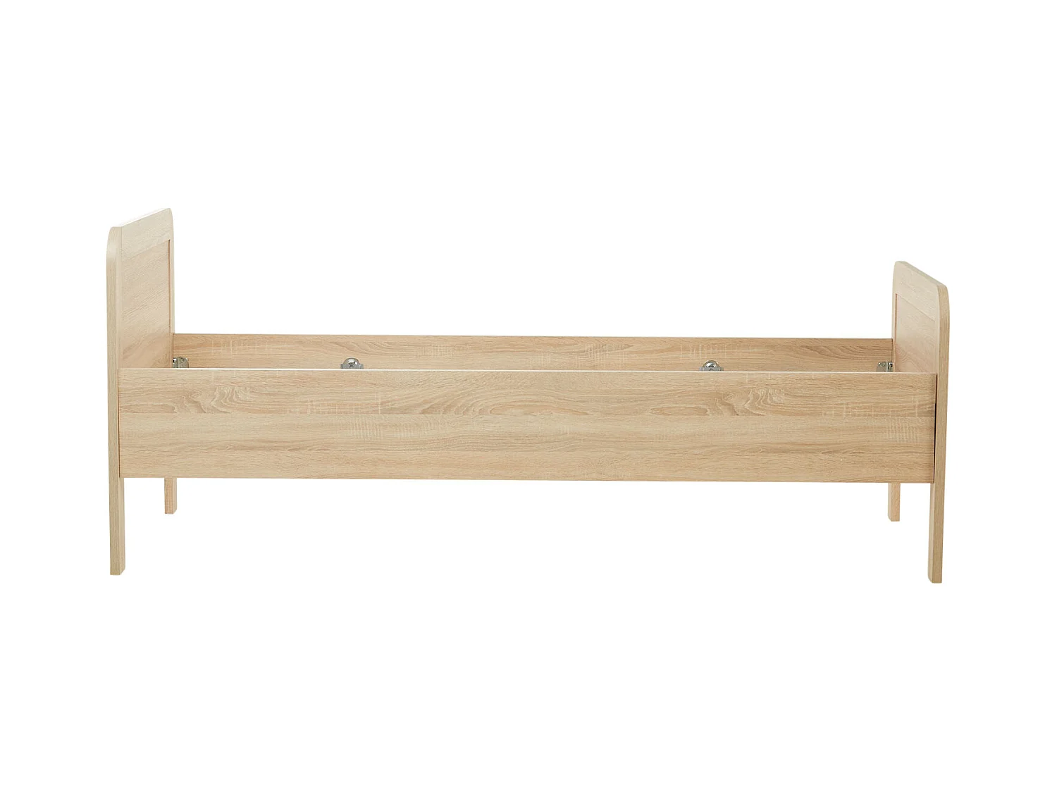 Bett 98,5x206x87 cm Natur Komfort