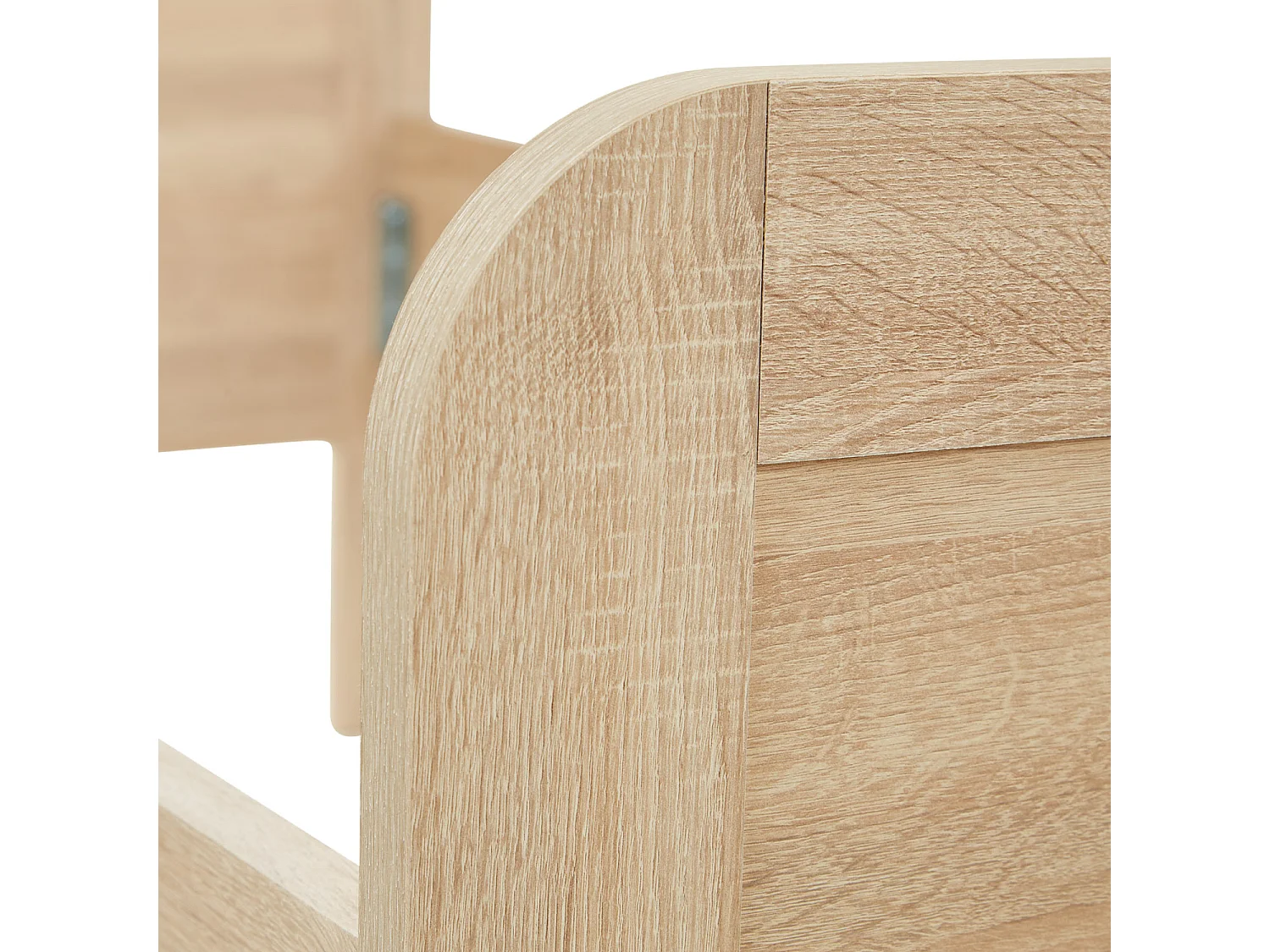 Bed 98,5x206x87 cm naturel Comfort