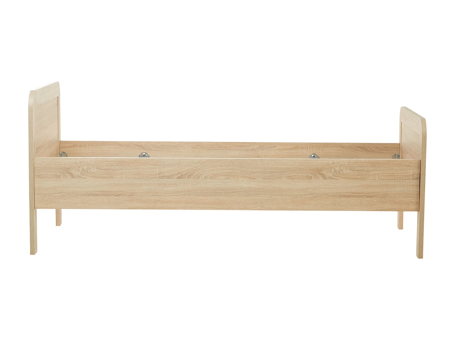 Bed 98,5x206x87 cm naturel Comfort