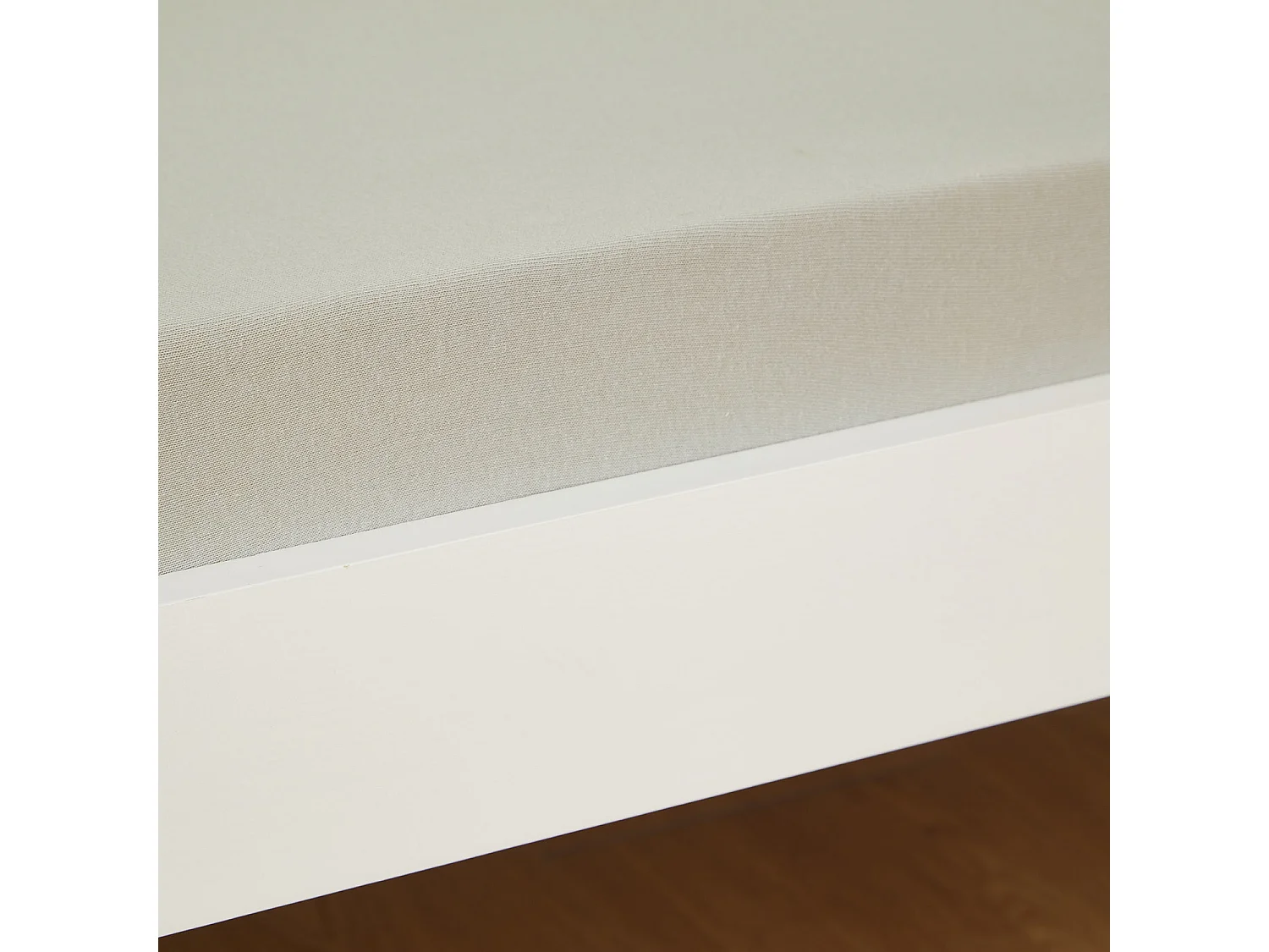 Cama individual 70x140 cm branca Estilo Shaker Cama infantil