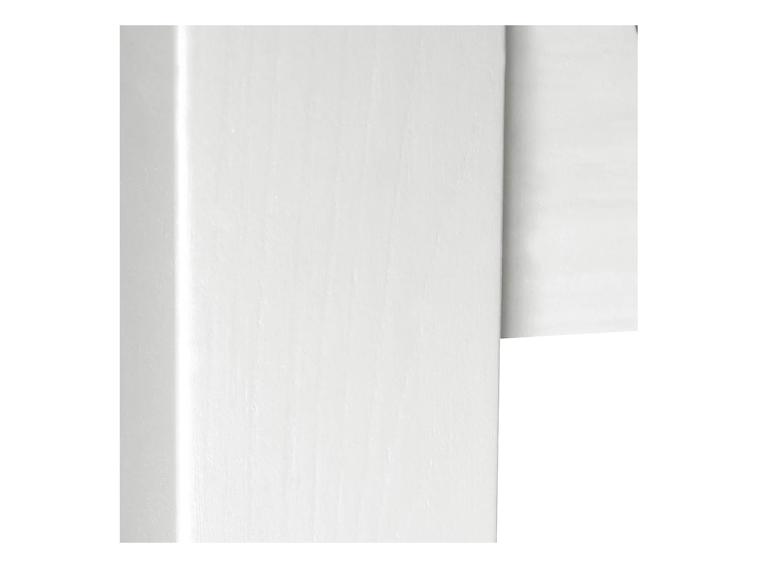 Bett 90x200 cm weiß Palettenbett Set 2 Lattenrost Massivholz Bett