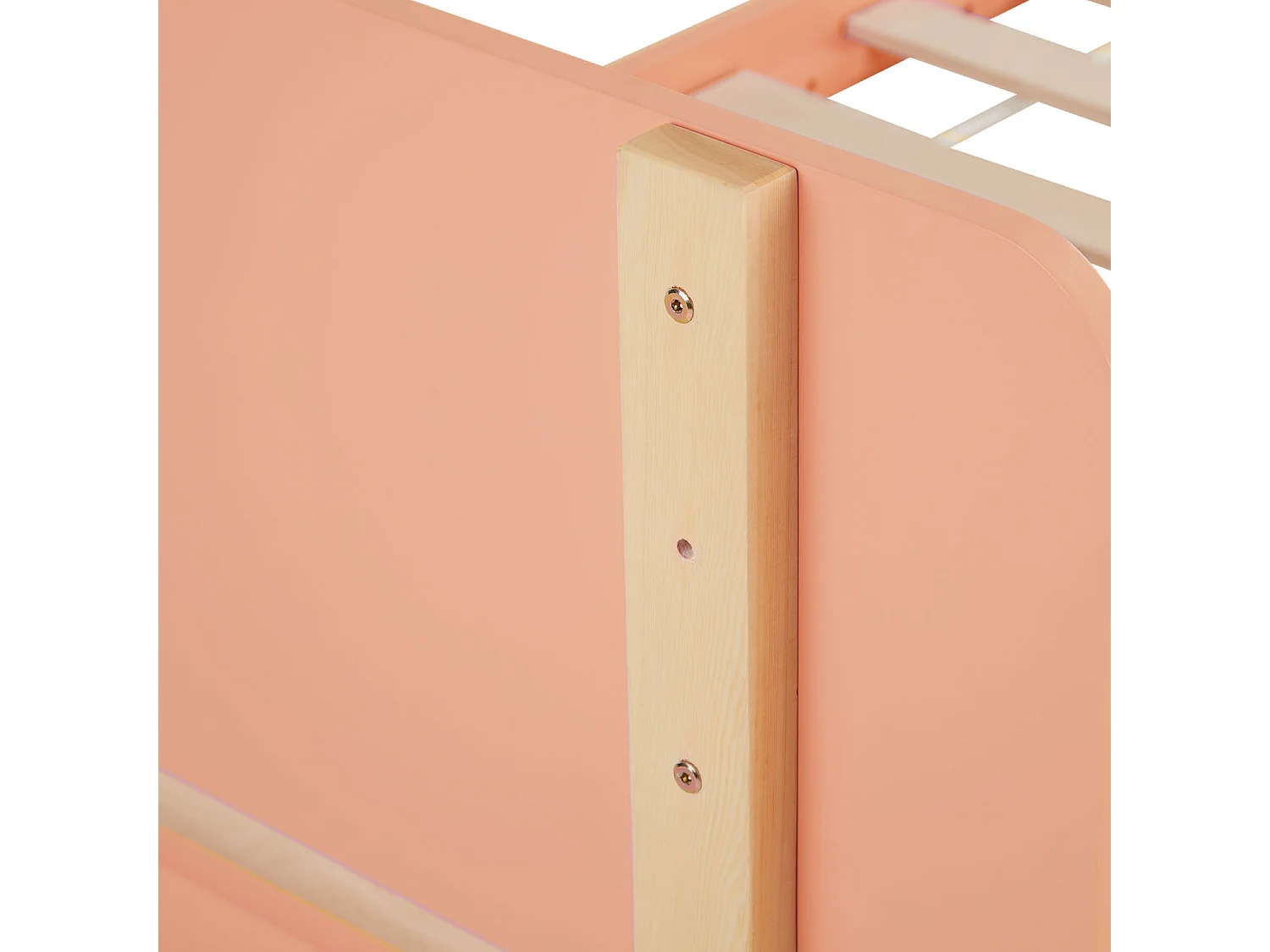 Einzelbett 90x200 cm rot