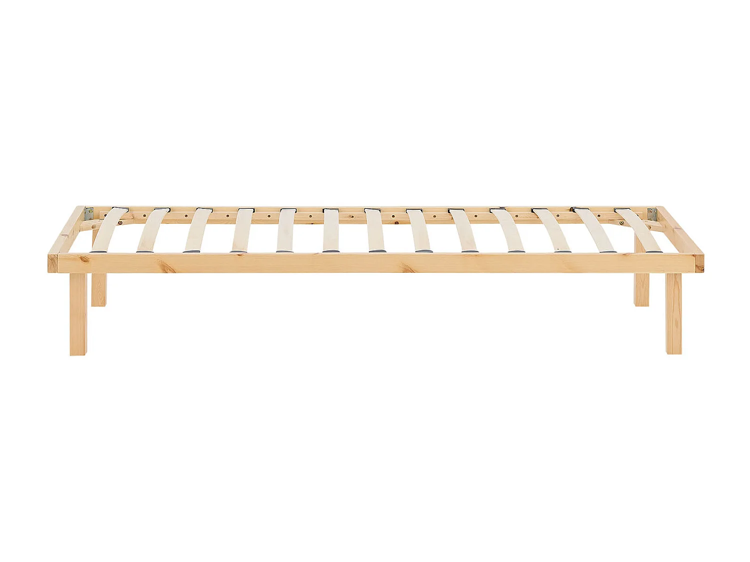 Lit 90x200 cm Naturel