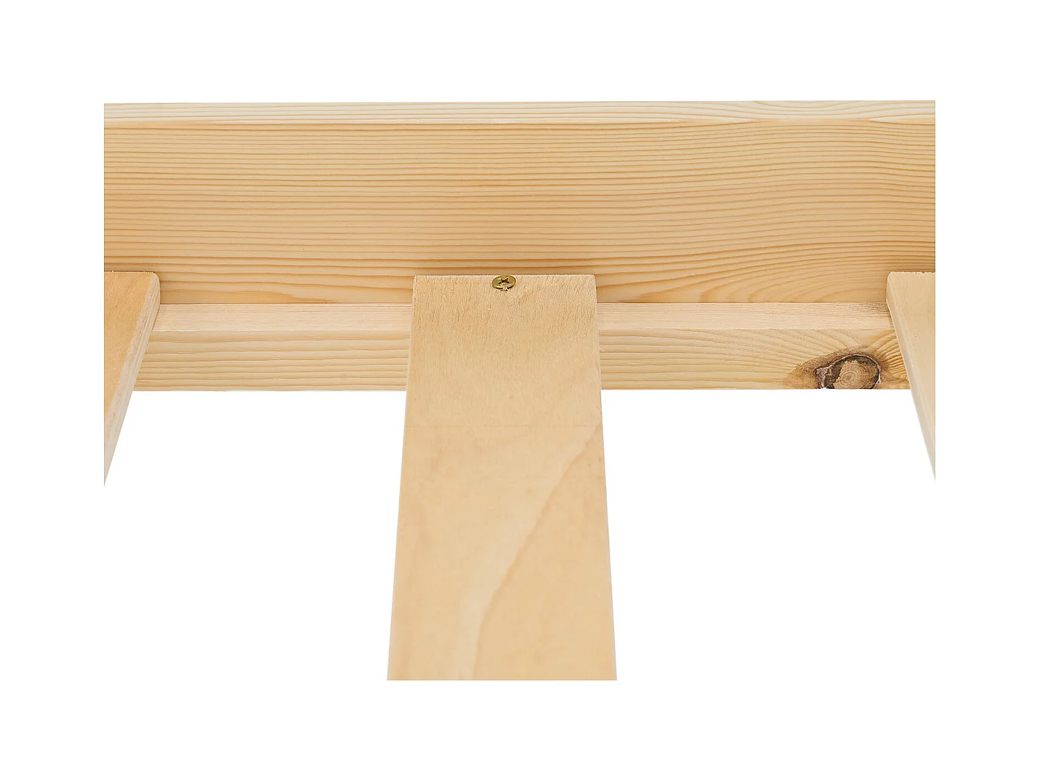 Einzelbett 90x200 cm naturfarben