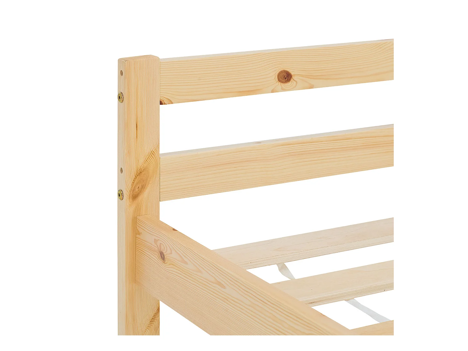 Einzelbett 90x200 cm naturfarben