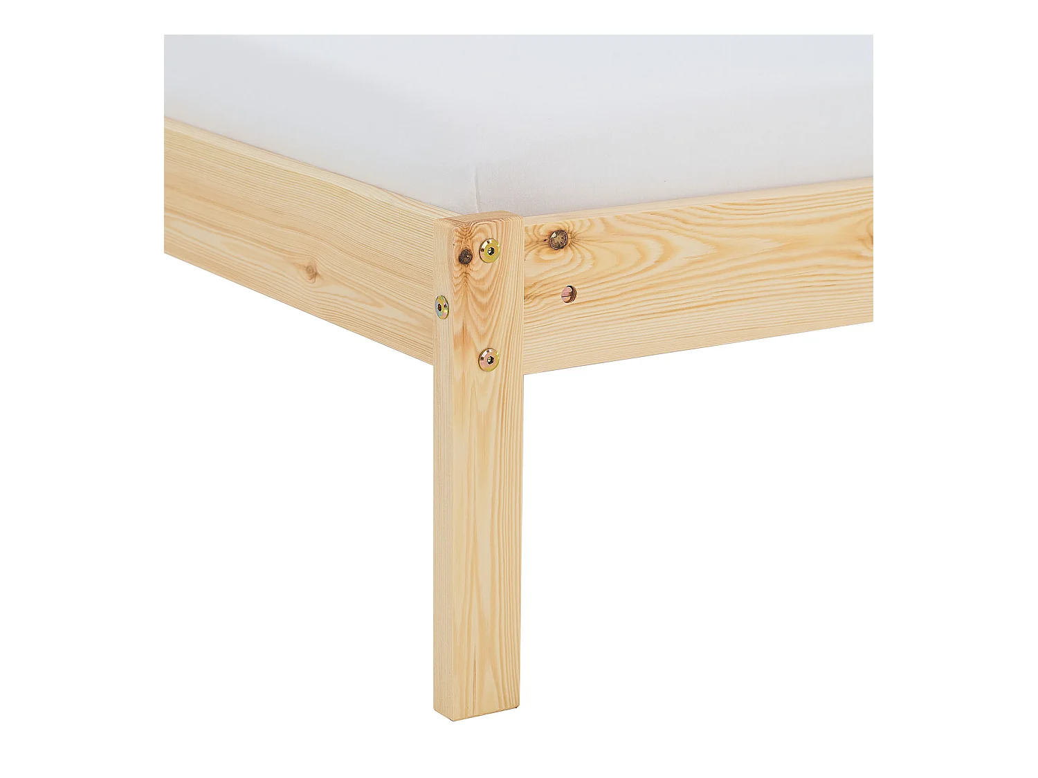 Einzelbett 90x200 cm naturfarben