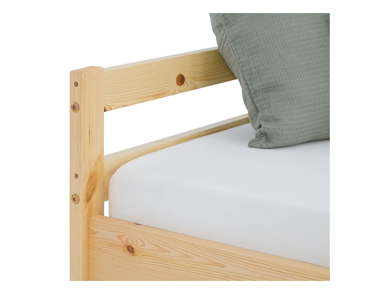 Einzelbett 90x200 cm naturfarben