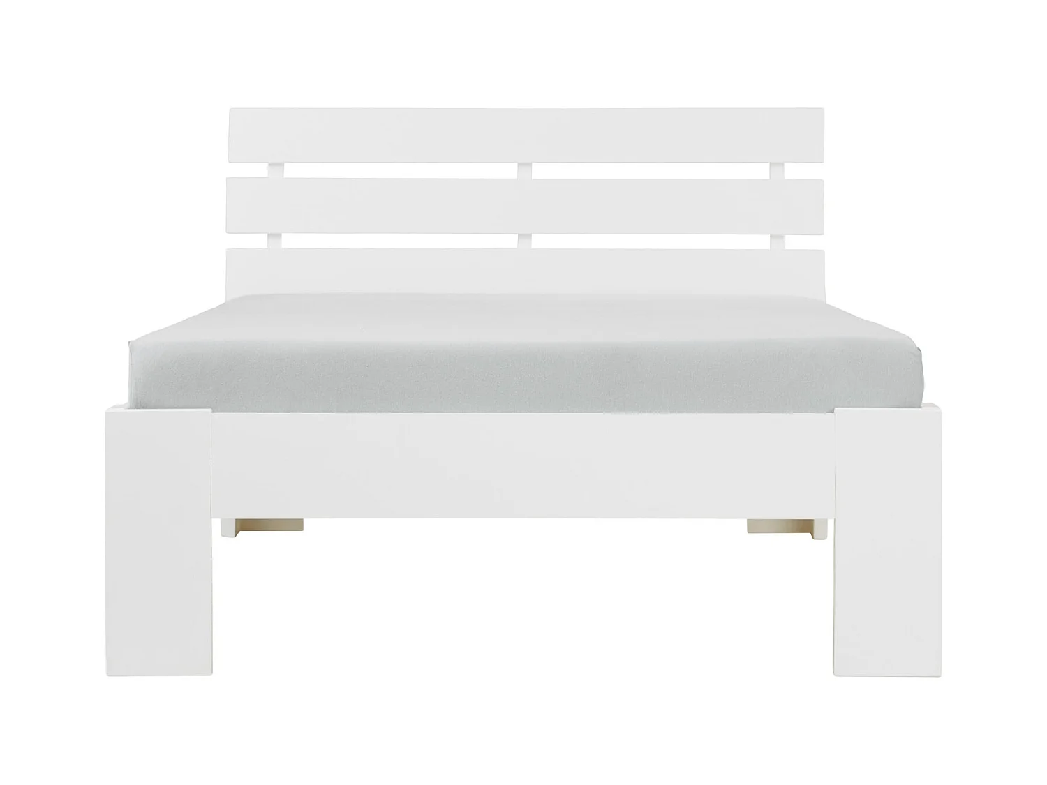 Einzelbett 94,5x204,5x66,7 cm Weißkiefer