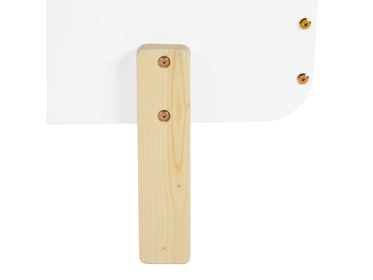 Łóżko pojedyncze 90x200 cm białe