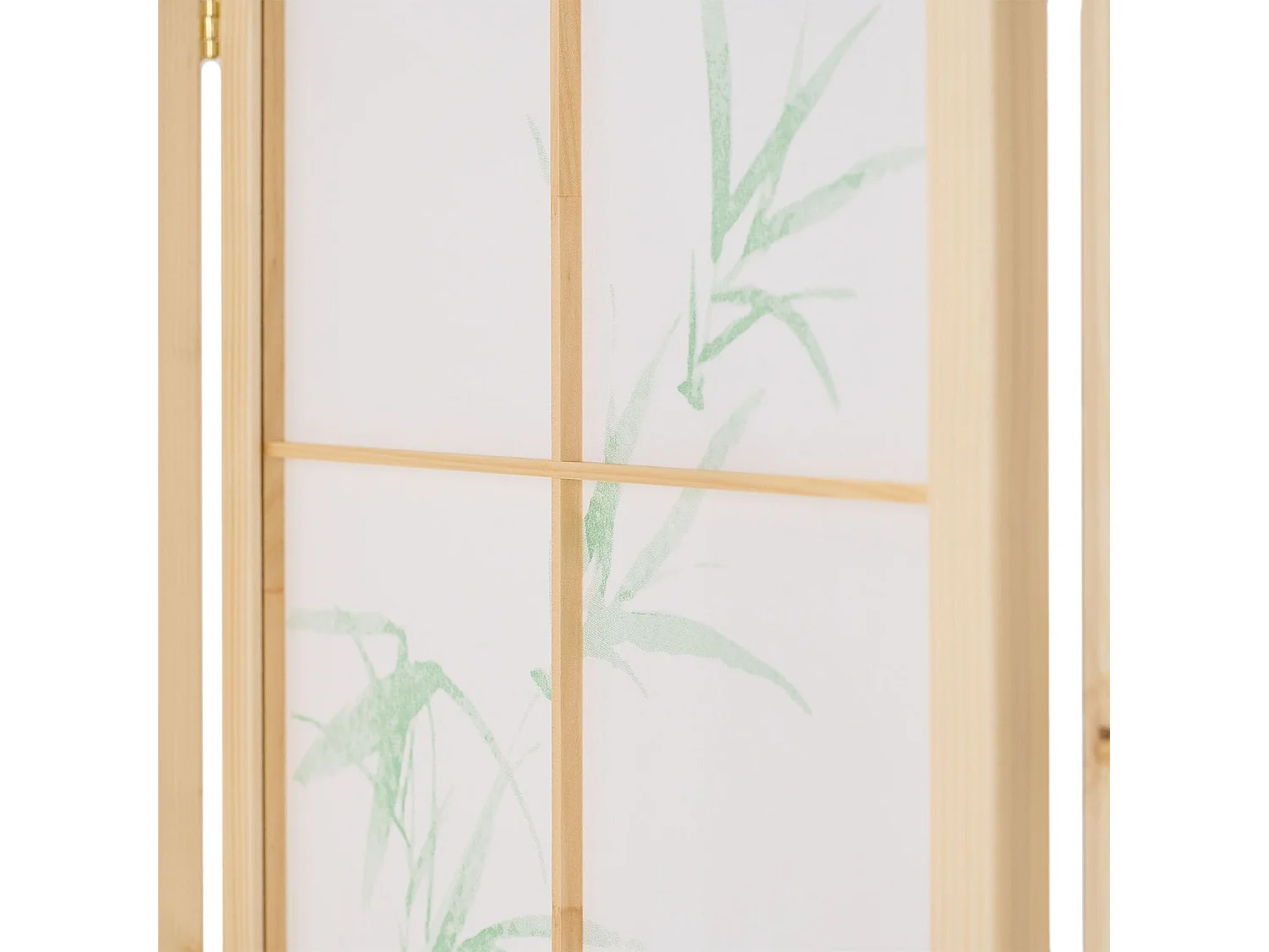 Kamerscheiding 178,5x264x2,0 cm Natuurlijk/Wit Shoji