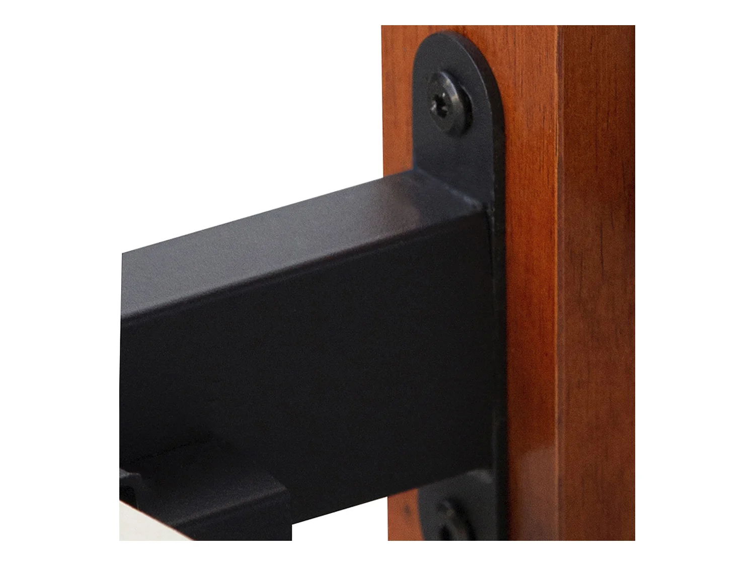 Bett 90x200 cm schwarz