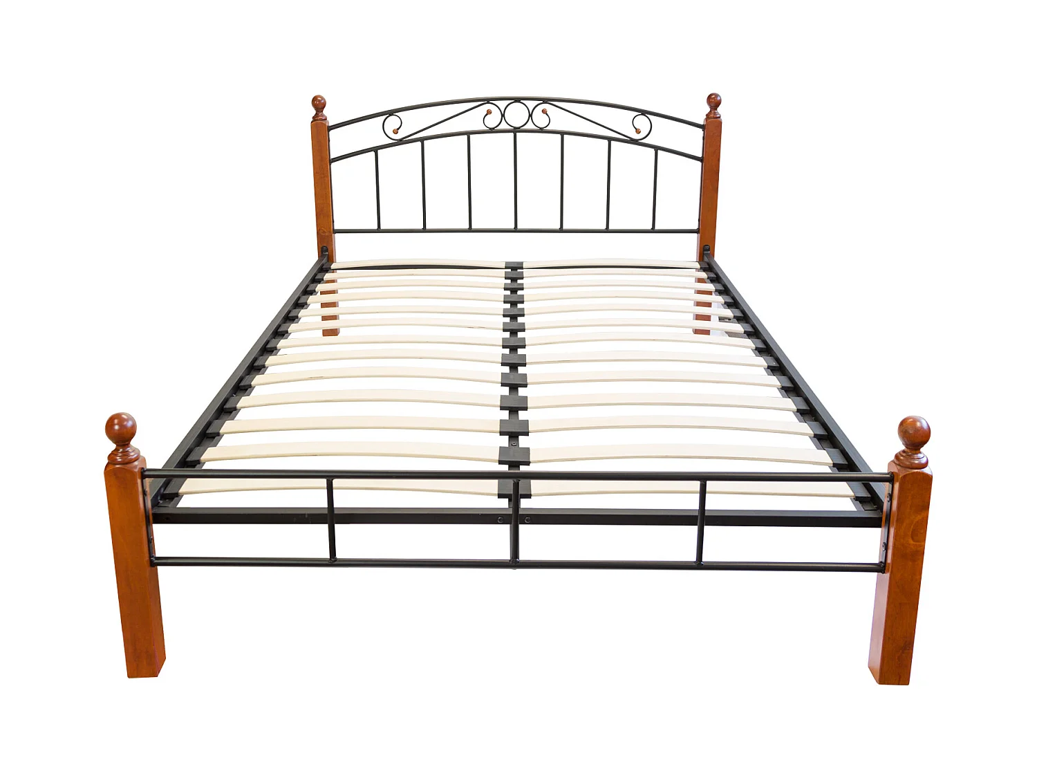 Bettgestell 180x200 cm Schwarzbraun 916