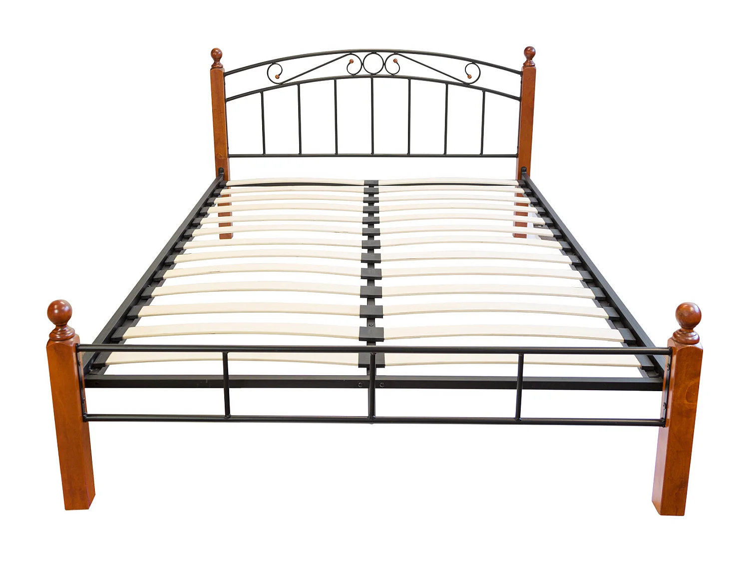 Telaio letto 180x200 cm Marrone nero 916