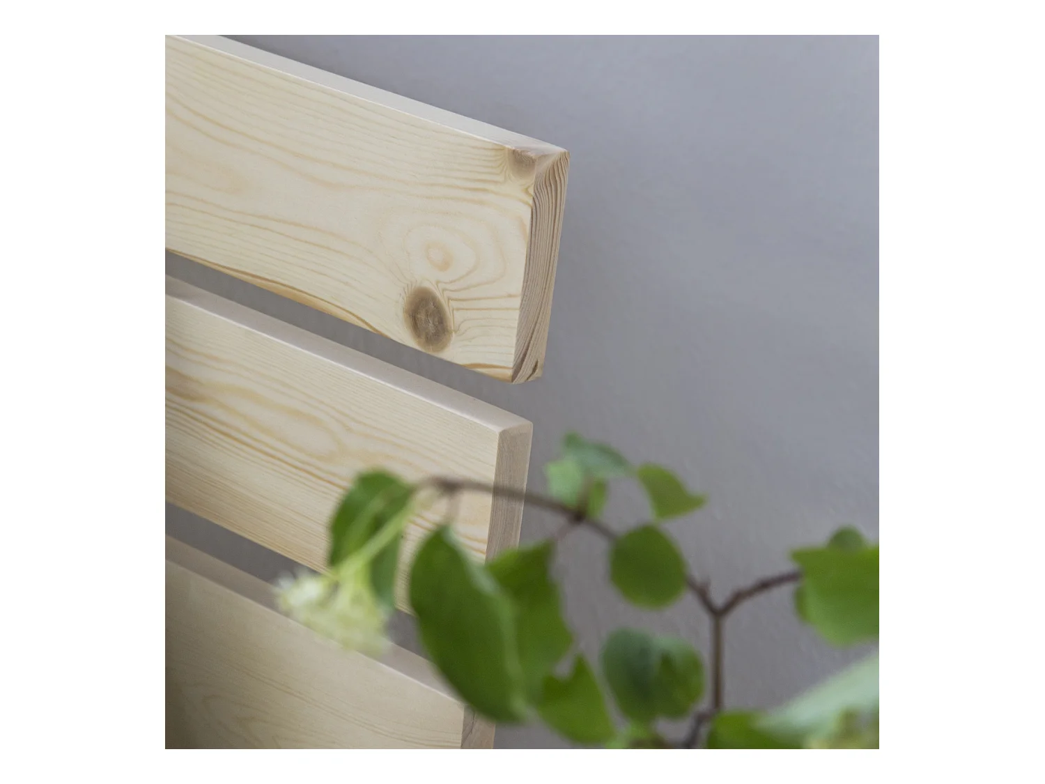 Doppelbett 140x200 cm Naturholz