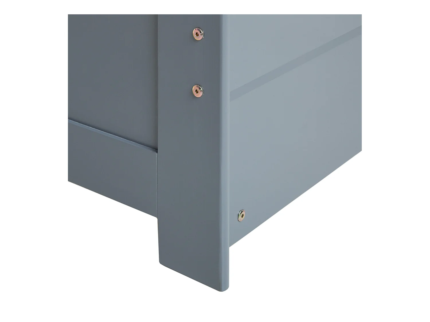 Ausziehbett 90x200 cm grau