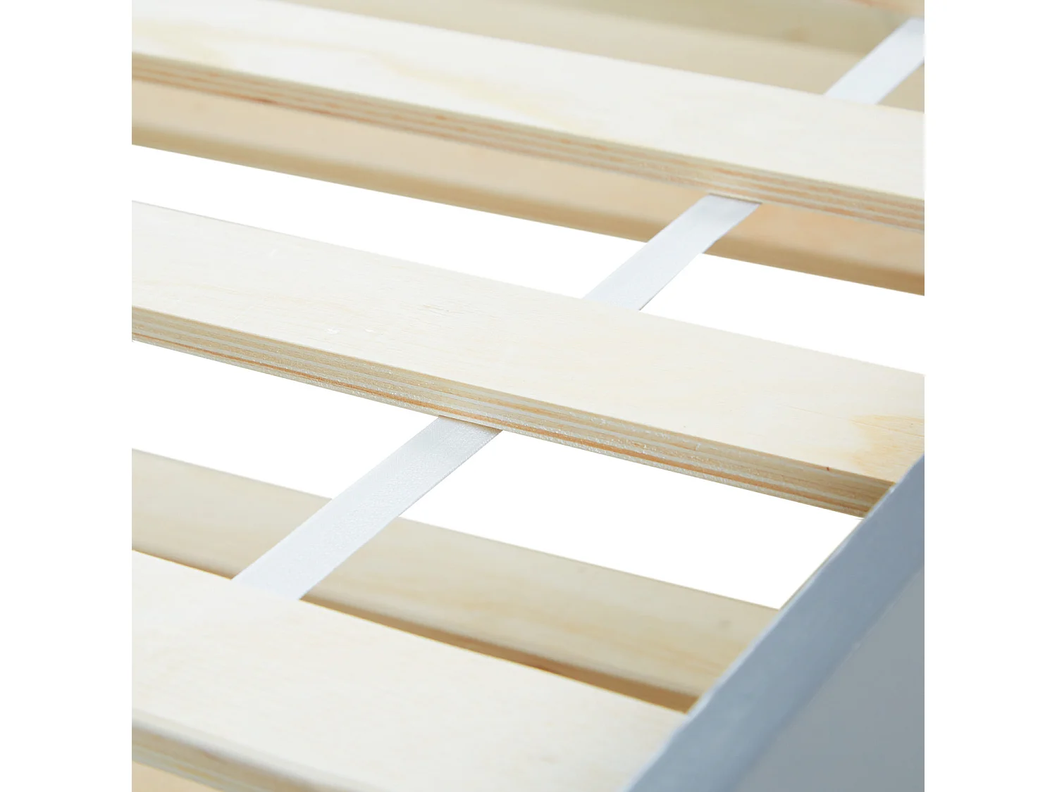 Uitklapbed 90x200 cm grijs