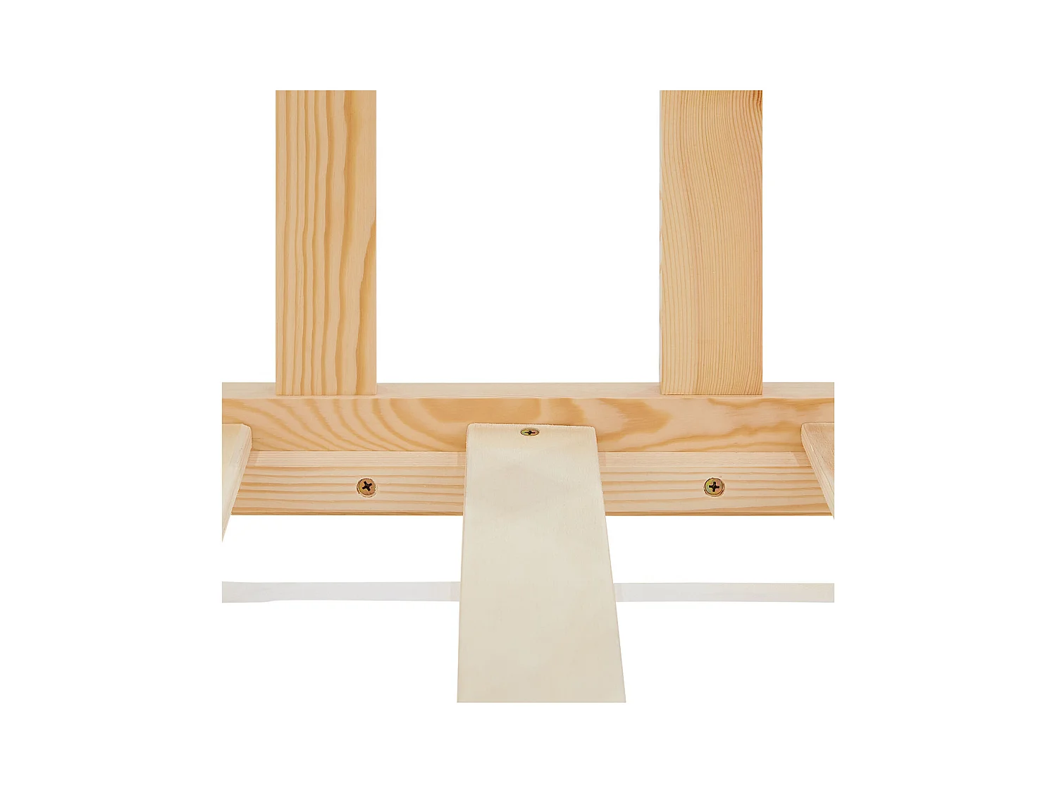 Kleinkind-Bodenbett 90x200 cm Natur Montessori-Bett mit Barrieren