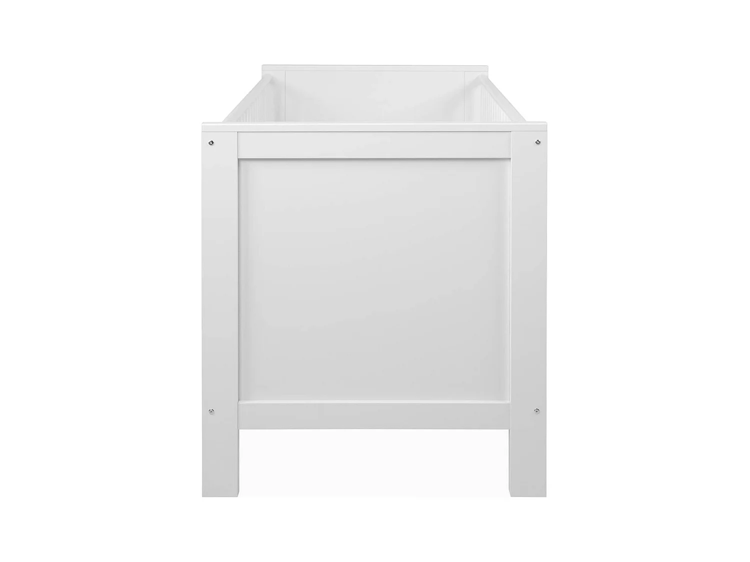 Łóżeczko dziecięce 77x146x84 cm białe