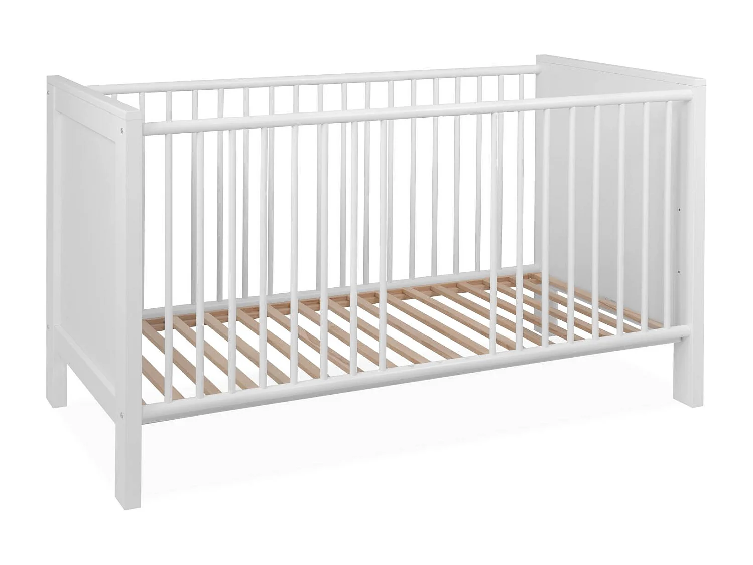 Babybett 77x146x84 cm Weiß