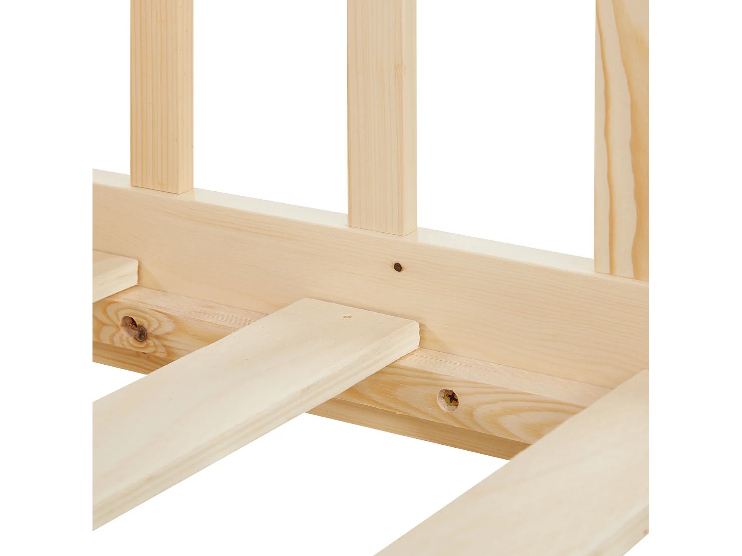 Łóżko pojedyncze 100x67x208 cm Zielone