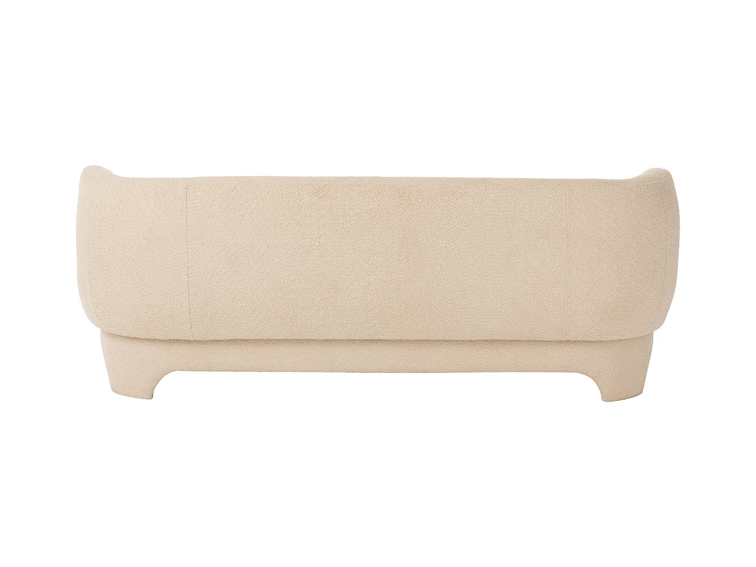 Canapé 3 Places Tricoté "Erwin" 193cm Blanc