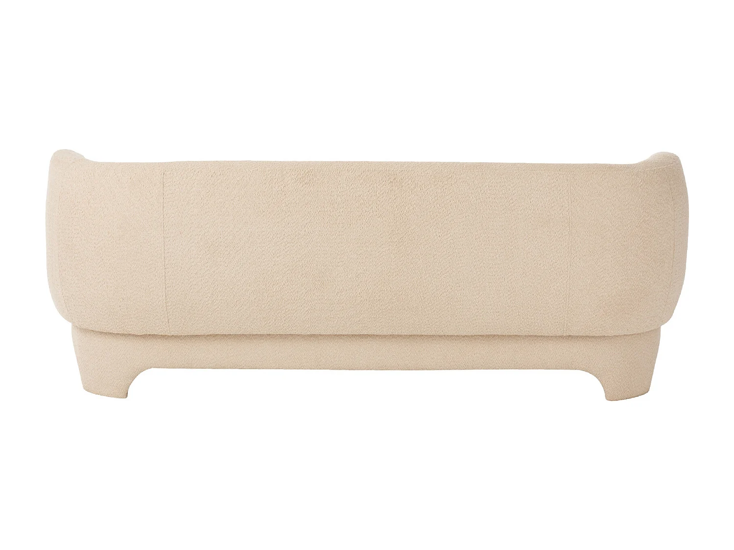 Canapé 3 Places Tricoté "Erwin" 193cm Blanc