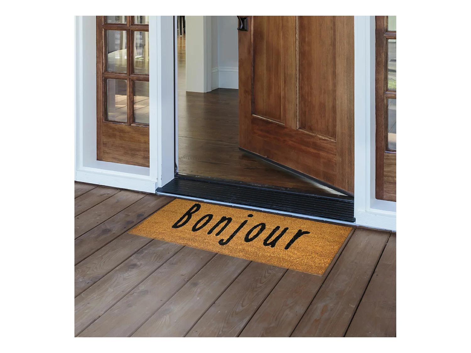 Paillasson en Coco "Bondia" 25x75cm Naturel