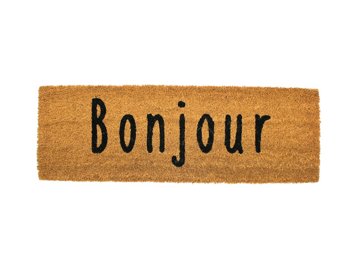 Felpudo Rectangular "Bonjour"