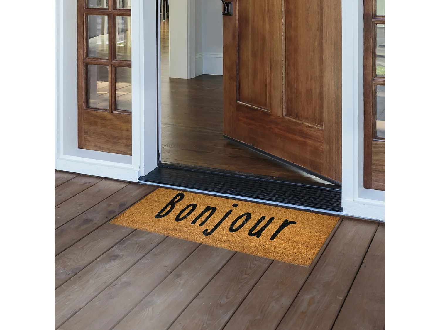 Paillasson en Coco "Bondia" 25x75cm Naturel