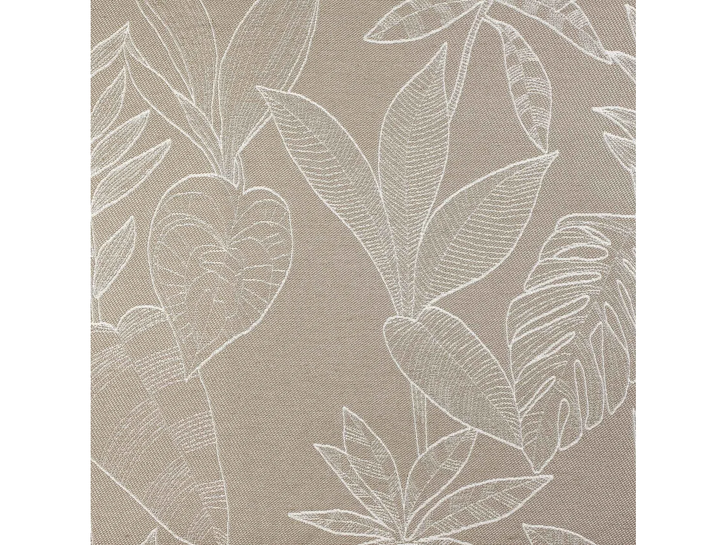 Rideau isolant épais motifs naturels