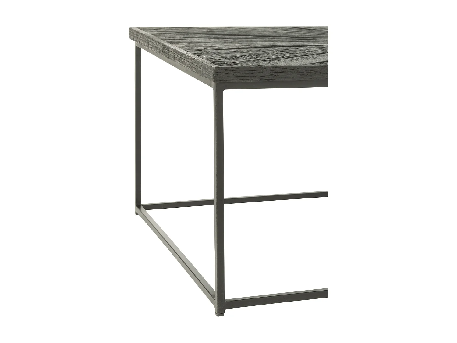 Table Basse en Bois "Shanil" 120cm Noir