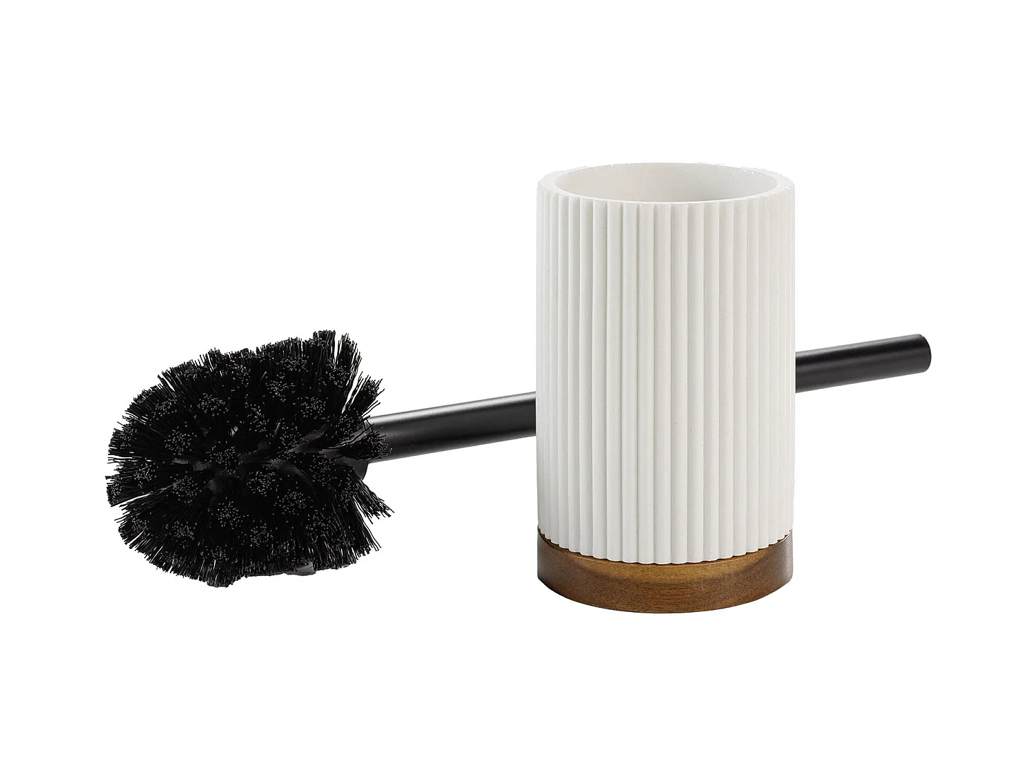 WC-Bürste aus Akazienholz 10 x 37 cm