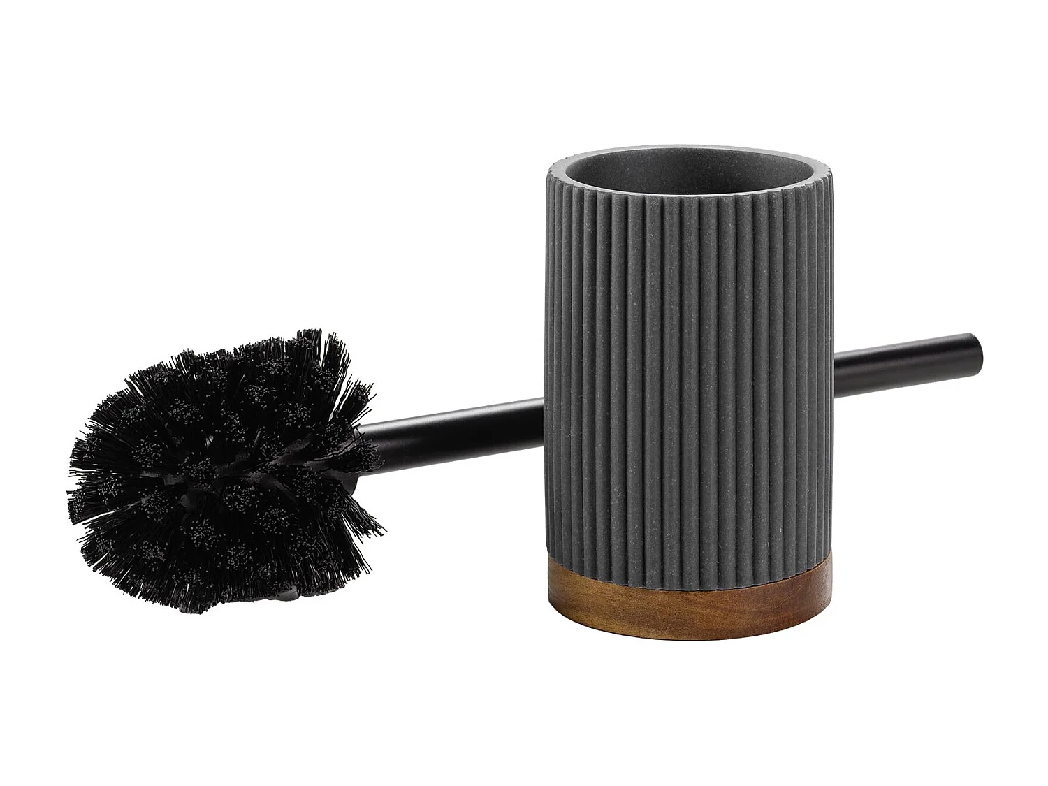 WC-Bürste aus Akazienholz 10 x 37 cm