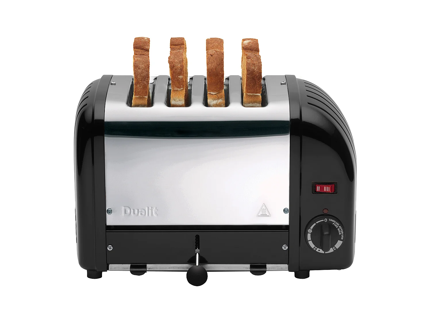 Dualit Grille-pains 4 fentes 2200w noir mat - 40357