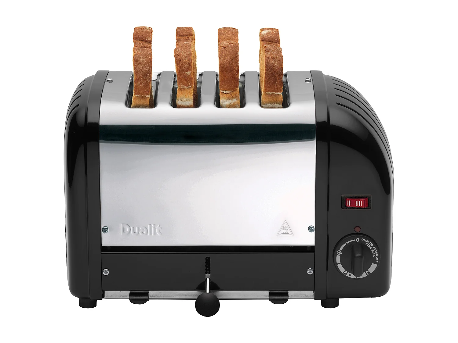 Dualit Grille-pains 4 fentes 2200w noir mat - 40357