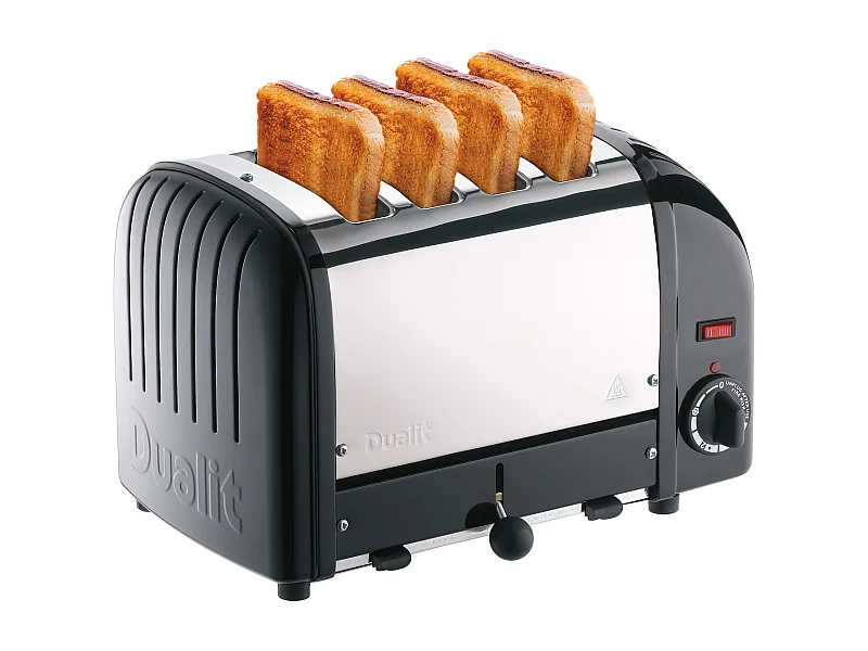 Dualit Grille-pains 4 fentes 2200w noir mat - 40357