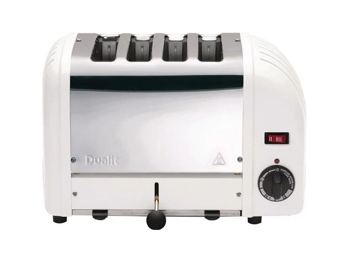 Dualit Grille-pains 4 fentes 2200w blanc classic - 40368