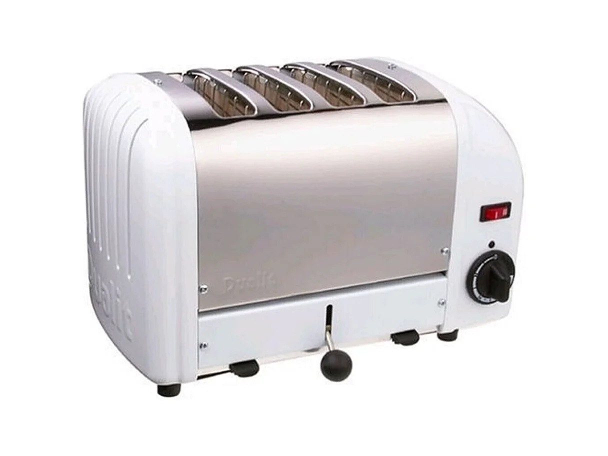 Dualit Grille-pains 4 fentes 2200w blanc classic - 40368