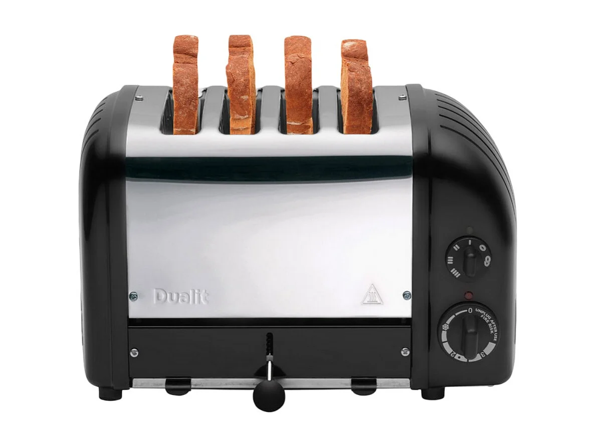 Dualit Grille-pains 4 fentes noir - 47035