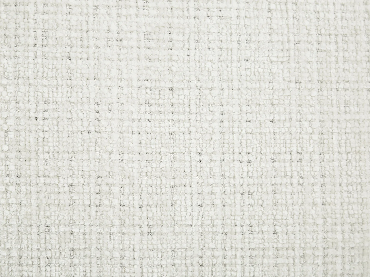 Grand canapé d'angle gauche panoramique en tissu chenille beige CELARO