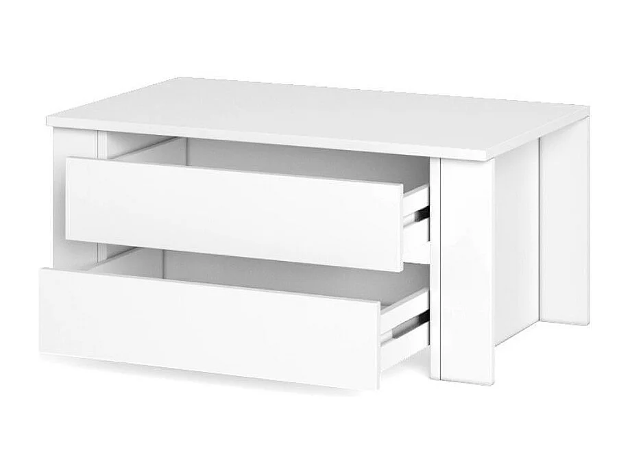 Cajonera interior 2 cajones blanco mate 34,5x72,8x45 cm