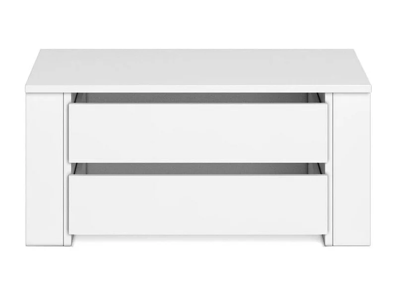 Cajonera interior 2 cajones blanco mate 34,5x88,3x45 cm