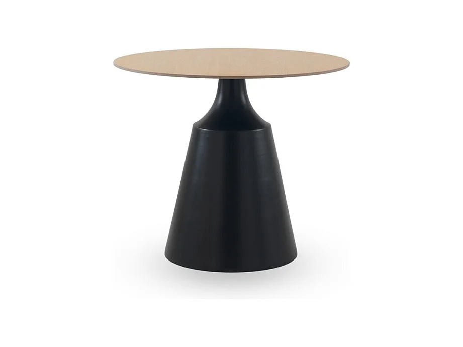 Table de salle à manger ronde 90 diam. avec plateau en céramique