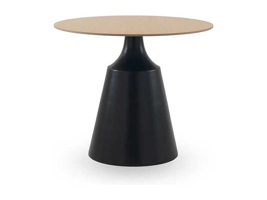 Table de salle à manger ronde 90 diam. avec plateau en céramique